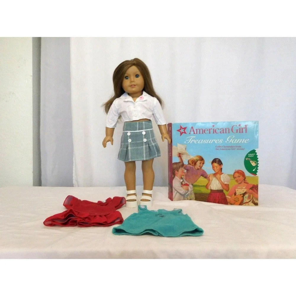 American Girl‎ Doll Retired Nicki ?  American Girl Doll Treasures Board Game